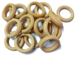 SUPER OFERTA **40%** Pack 12 arandelas de madera 8mm