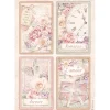 SUPER OFERTA **40%** Papel de Arroz III Romance Forever Stamperia 21x29cm