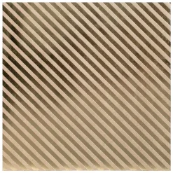 SUPER OFERTA **30%** Papel kraft con rayas foil oro Bazzill 30x30cm