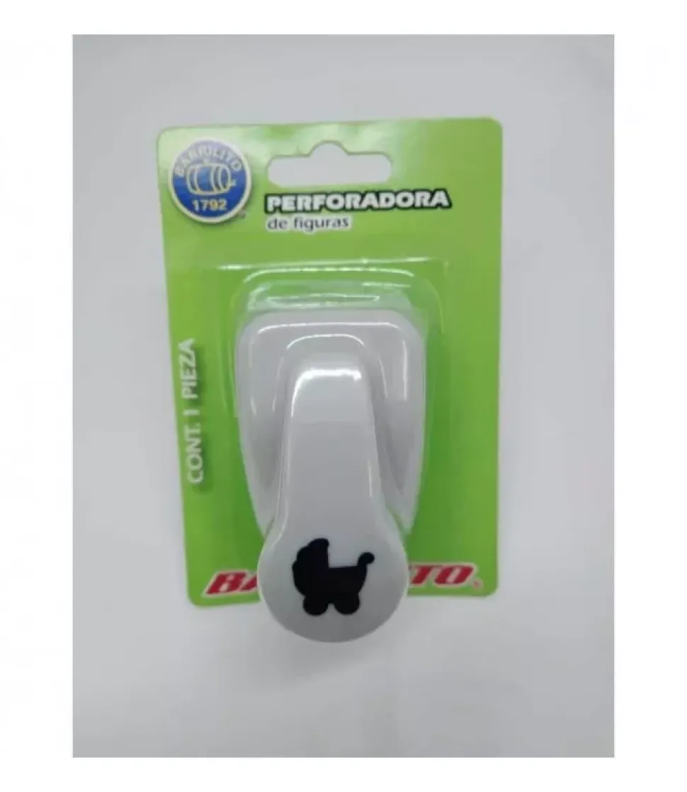 SUPER OFERTA **40%** Perforadora Carrito bebé PF074M Barrilito