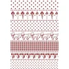SUPER OFERTA **30%** Plantilla de Stencil Borders DayDream Stamperia 21x29cm