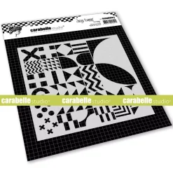 SUPER OFERTA **40%** Plantilla de Stencil Volver a la Plaza Carabelle A6