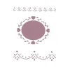 SUPER OFERTA **50% Plantilla de Stencil V-162 Ovalito 15x21cm Dayka