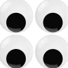 SUPER OFERTA **40%** Set 12 Ojos Movibles Redondos Hobby Time 18mm