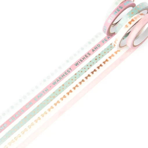 SUPER OFERTA **40%** Set de 5 washi tapes Romantic Narrows Craft Smith
