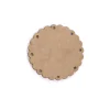 SUPER OFERTA **40%** Silueta de Madera Círculo Festoneado10cm