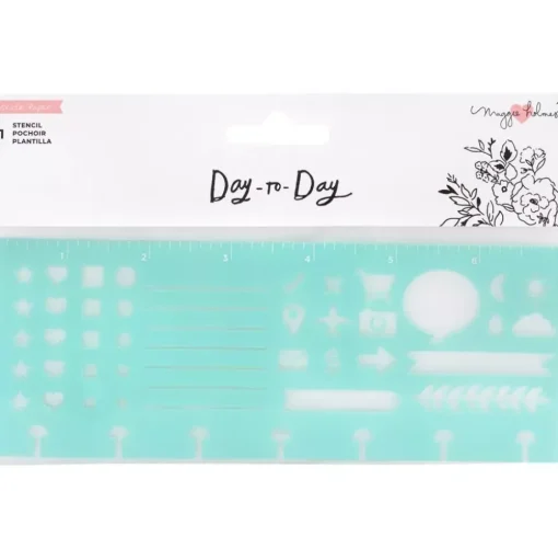 SUPER OFERTA **40%** Stencil Planner Day to Day Maggie Holmes