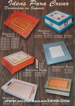 SUPER OFERTA **40%** Taracea para marquetería 6804 cuadrado con espiral