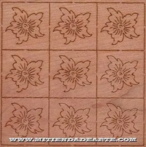 SUPER OFERTA **40%** Taracea para marquetería 5604 Flor grande