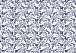 SUPER OFERTA **40%** Tela de Encuadernar Blue Fresia PapersForYou 70x50cm