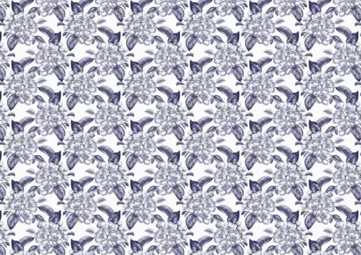 SUPER OFERTA **40%** Tela de Encuadernar Blue Fresia PapersForYou 70x50cm