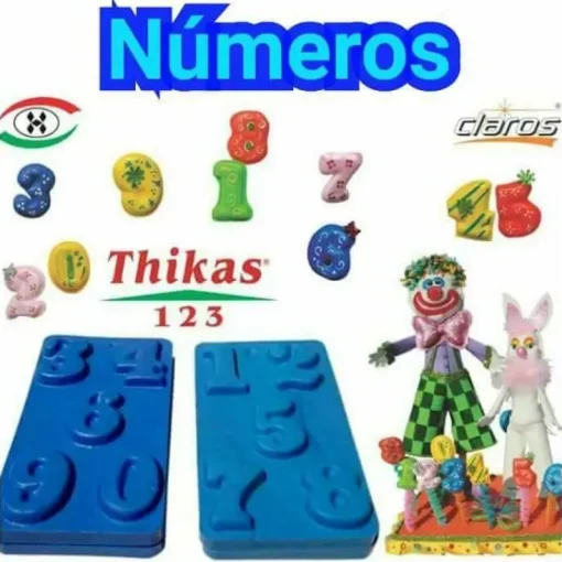 SUPER OFERTA **70%** Thikas Números Moldes para termoformados