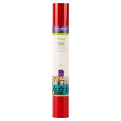 SUPER OFERTA **40%** Vinilo Iron On Termotransferible Everyday Rojo Cricut 30x60cm