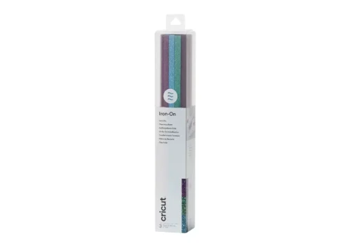 SUPER OFERTA **40%** Vinilo Iron On Termotransferible Giltter Jewels Cricut 30x30cm
