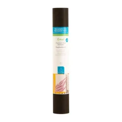 SUPER OFERTA **40%** Vinilo Permanente Shimmer Brillante Negro Cricut 30x120cm