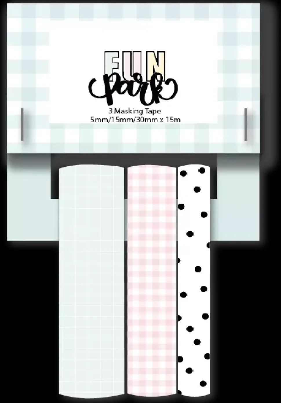 SUPER OFERTA **30%** Washi Tape Fun Park The Mint Feather