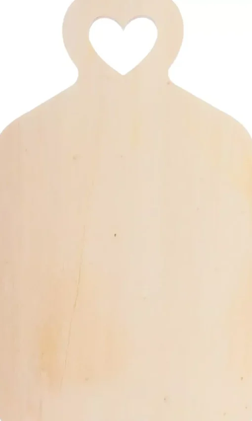 Tabla De Madera Corazón Artemio
