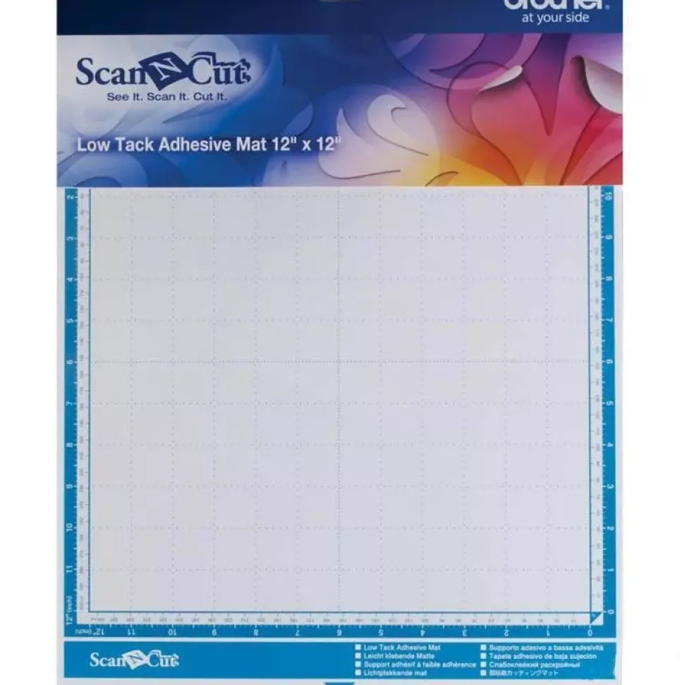 Tapete de corte adhesivo ligero 12"x12" Brother ScanNCut CM