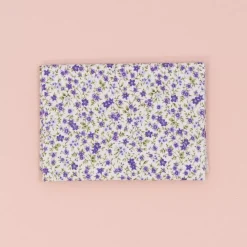 Tela Campo de Flores Violetas Craftelier 50x35cm