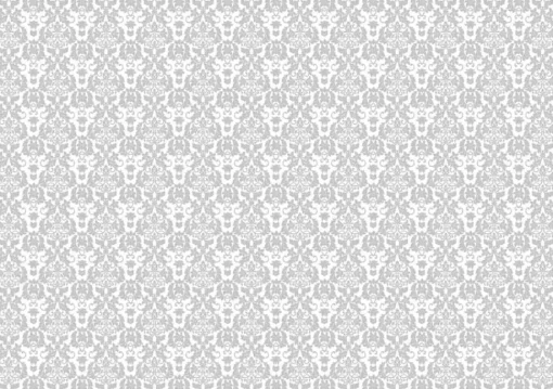 Tela de Encuadernar Arabesco Gris PapersForYou 70x50cm