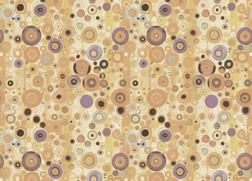 Tela de Encuadernar Circles Abstract Art PapersForYou 70x50cm