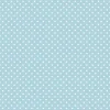 Tela de Encuadernar Corazón Blanco Azul Bebé PapersForYou 70x50cm