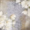 Tela de Encuadernar Magnolias II La Vie en Fleurs PapersForYou 70x50cm