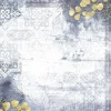 Tela de Encuadernar Mosaico Azul Once Upon a Time PapersForYou 70x50cm