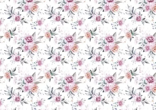Tela de Encuadernar Roses Un Día Mágico PapersForYou 70x50cm