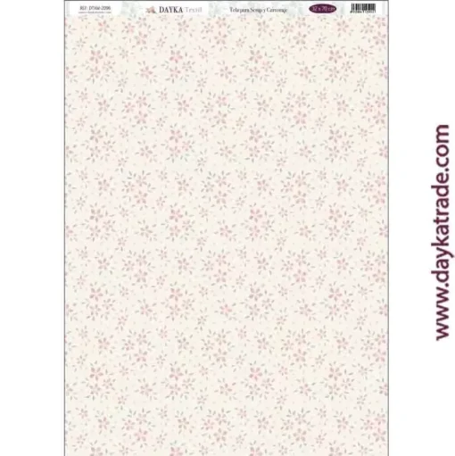 Tela DTXM-2096 Flores En Comunión con la Naturaleza 32x70cm