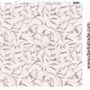 Tela DTXS-987 Hojas Rosa Empolvado Dayka 30x30cm