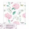 Tela para Decoración #31 Hortensias 50x100cm. Dayka