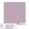 Tela para Decoración #14 Lunares o topos con fondo morado Dayka