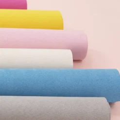 Tela Para Encuadernar Ante Powder Pink Craftelier 35x50cm