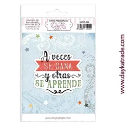 Tela para scrapbooking y cartonaje III Pasión por el Fútbol Dayka 12x17cm