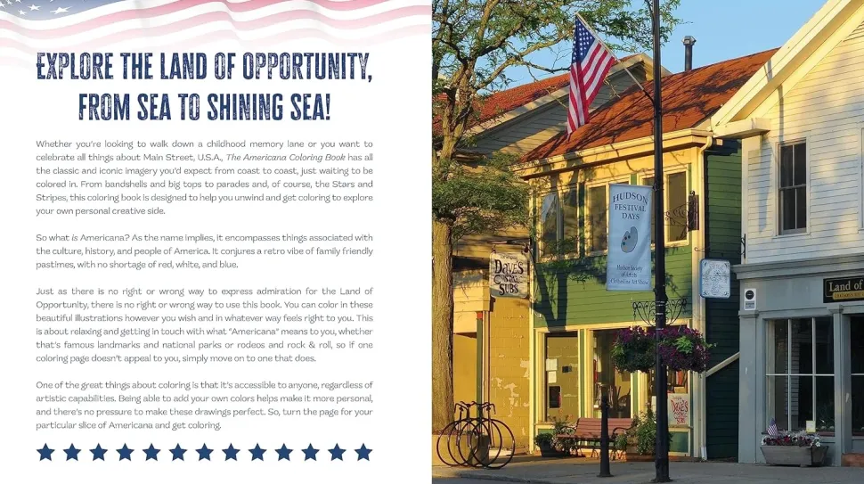 The Americana Coloring Book