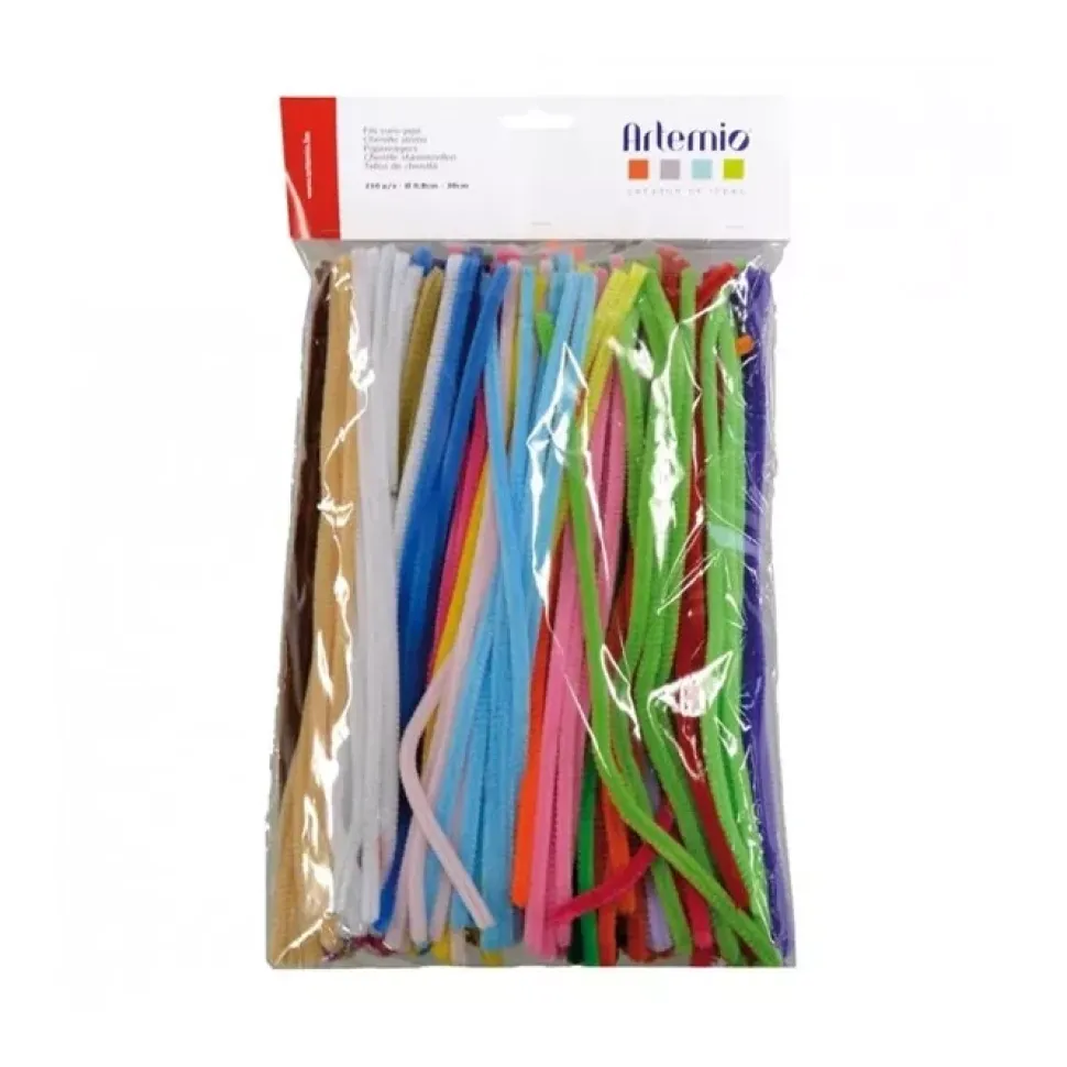 Tiras de Chenilla Multicolor Artemio 8mm