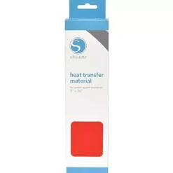Transfer Para Tela Silhouette Rojo 9”x36”
