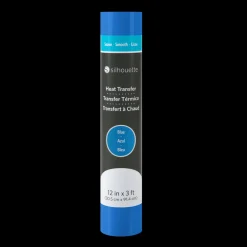 Transfer para tela Smooth Azul Silhouette 12"
