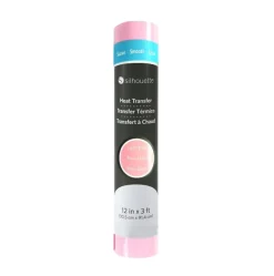 Transfer para tela Smooth Rosa Claro Silhouette 12"