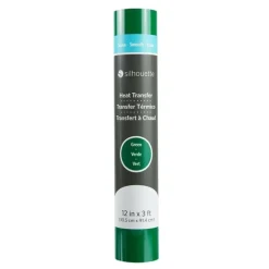 Transfer para tela Smooth Verde Silhouette 12"