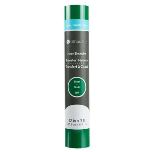 Transfer para tela Smooth Verde Silhouette 12"
