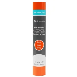 Transfer para tela Smooth Naranja Silhouette 12"