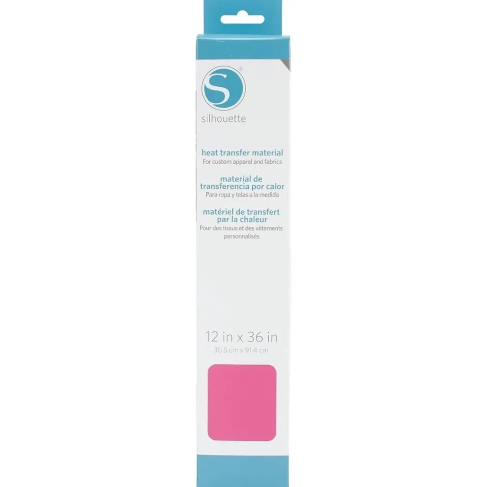 Transfer para tela Smooth Rosa Oscuro Silhouette 12"