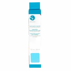 Transfer para tela Smooth Azul Claro Silhouette 12"