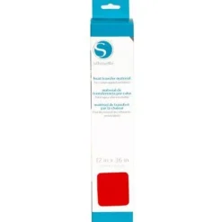 Transfer Para Tela Terciopelo Silhouette Rojo 12”x36”