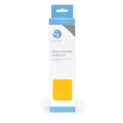 Transfer Para Tela Terciopelo Silhouette Amarillo 9”x36”