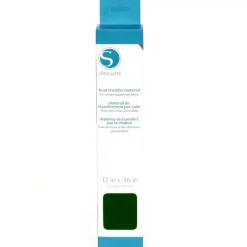 Transfer Para Tela Terciopelo Silhouette Verde 9”x36”