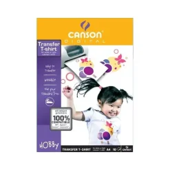 Transferencia Digital Creative Tejidos Claros Canson A4 140g/m²