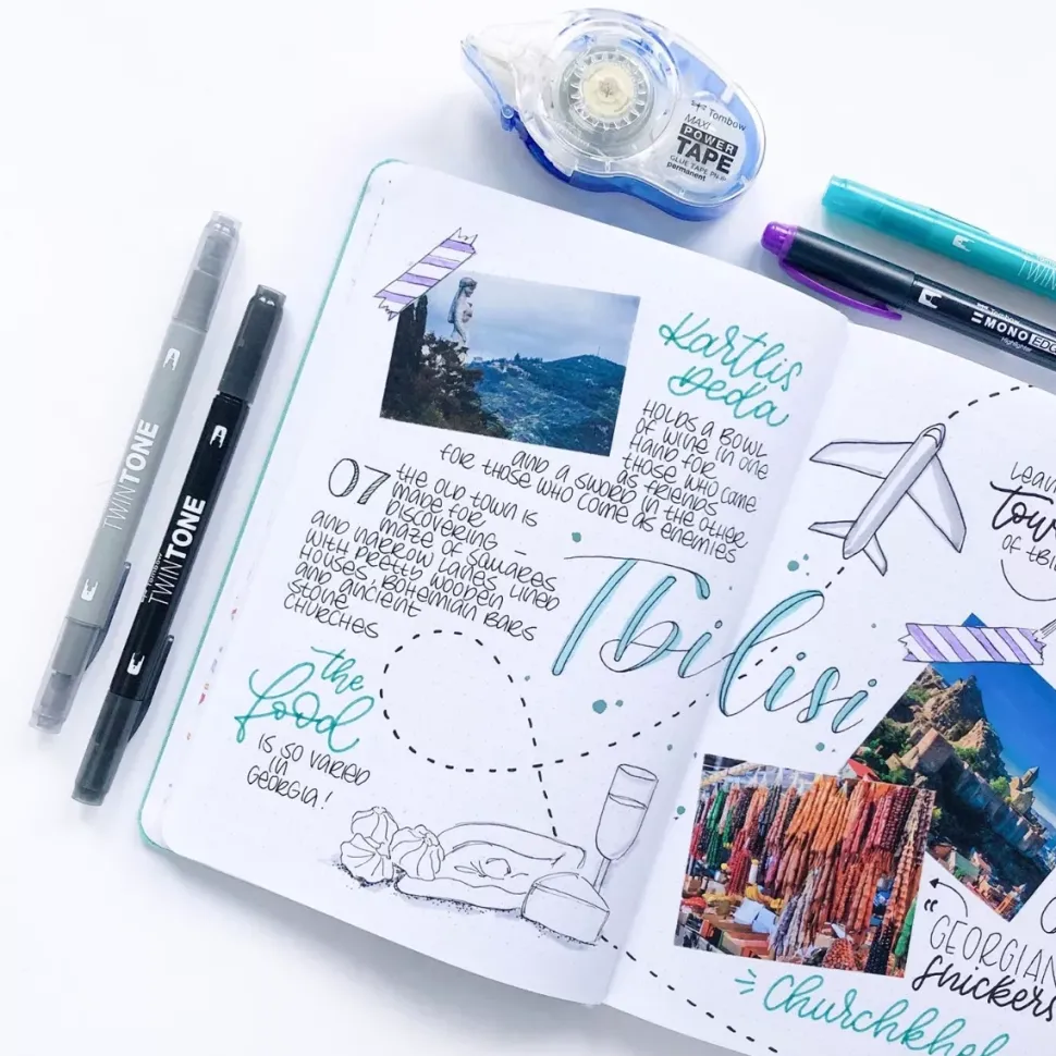 Travel Journal Set Tombow